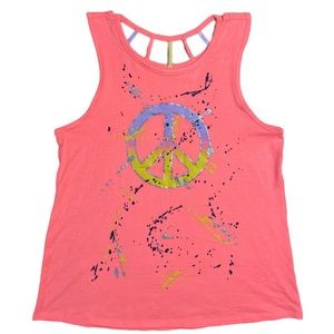 NWT Wonder Nation Girls Graphic Tank Tops